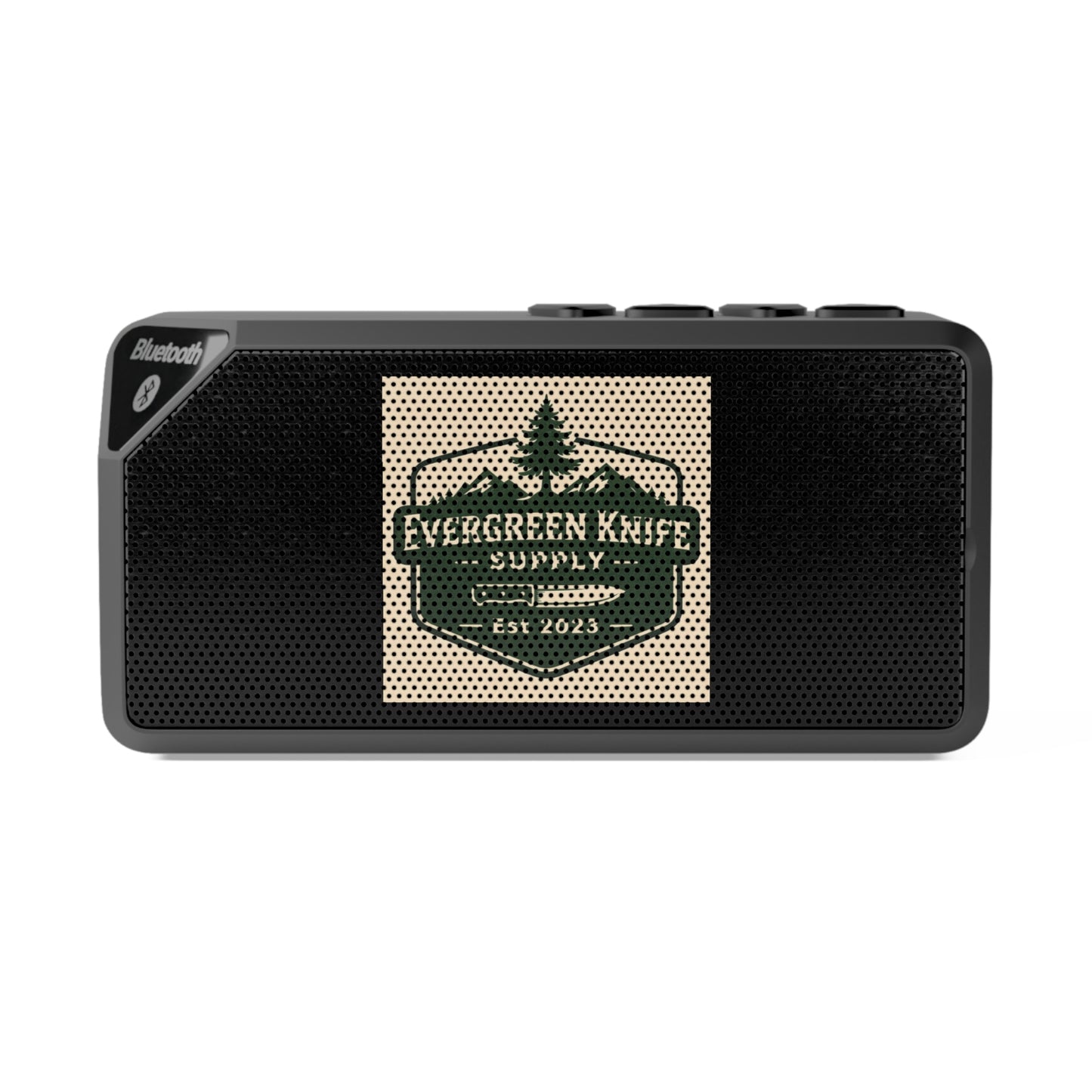 Bluetooth Speaker — Evergreen Knife Co. Logo Portable Wireless Speaker
