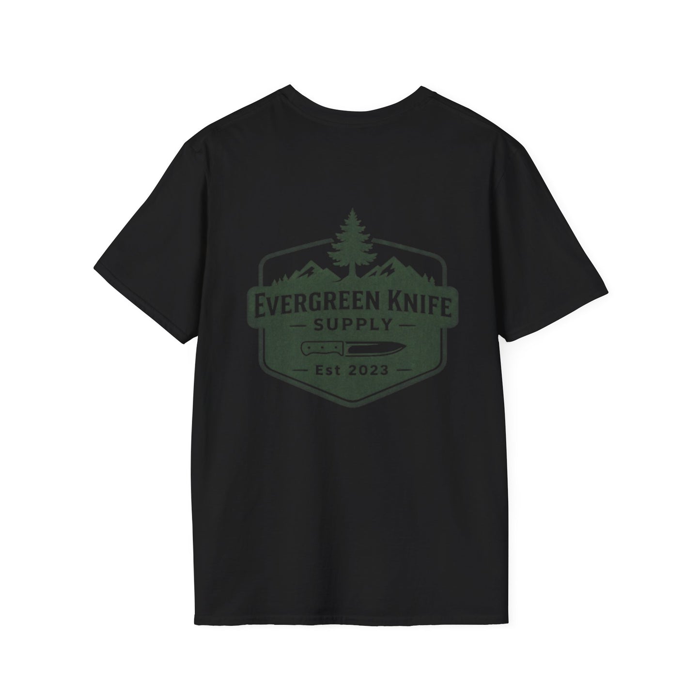Evergreen Knife Supply Logo T-Shirt — Outdoor Camping Gear Tee