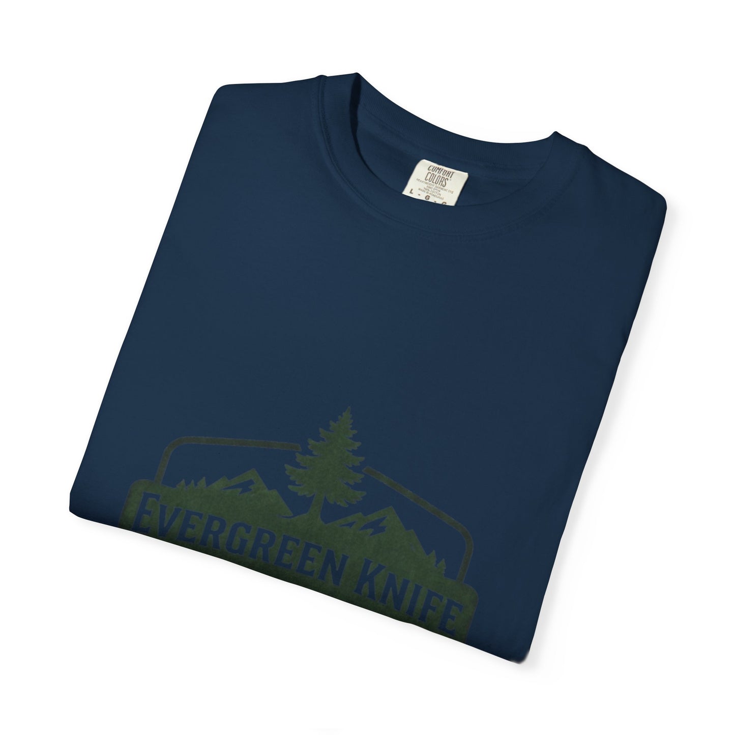 Evergreen Knife Supply T-Shirt — Outdoor Camping Logo Tee