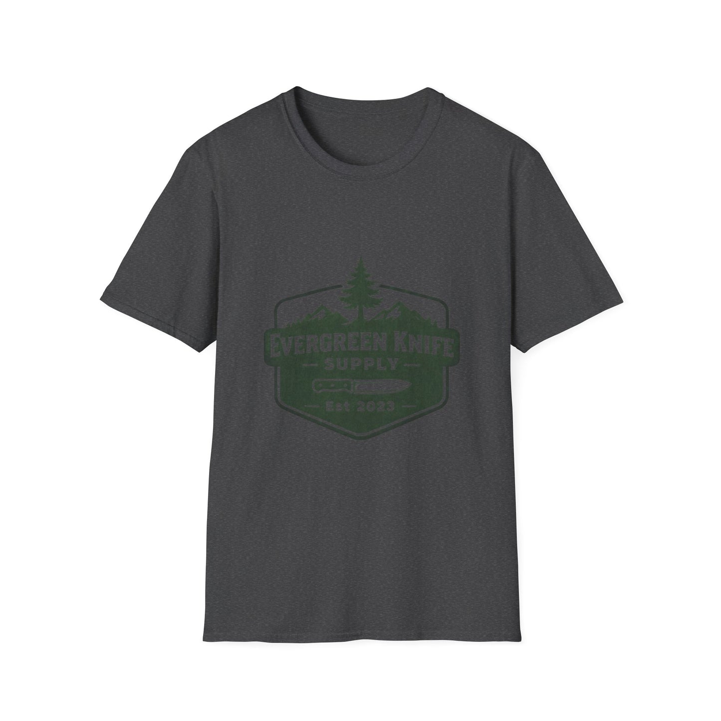 Evergreen Knife Supply Logo T-Shirt — Outdoor Camping Gear Tee