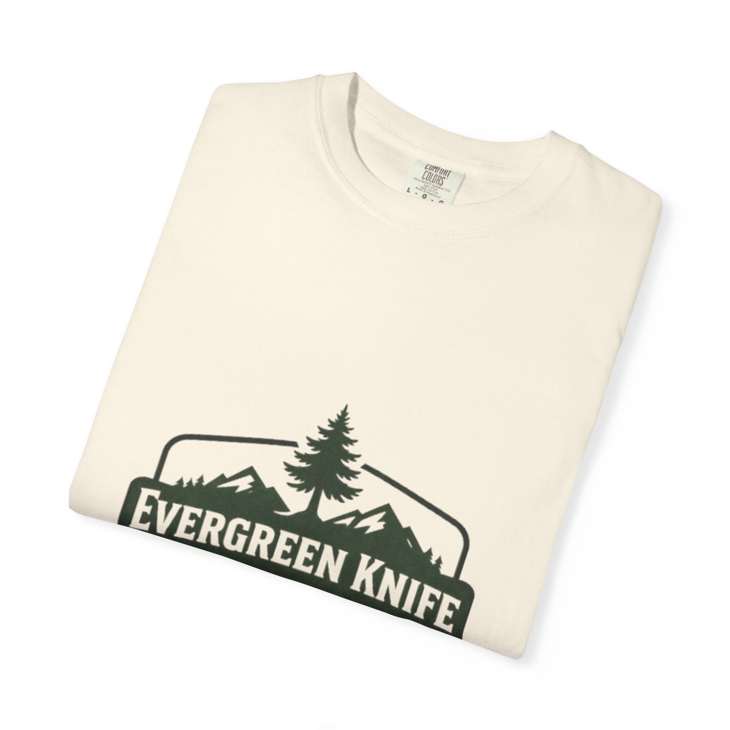 Evergreen Knife Supply T-Shirt — Outdoor Camping Logo Tee