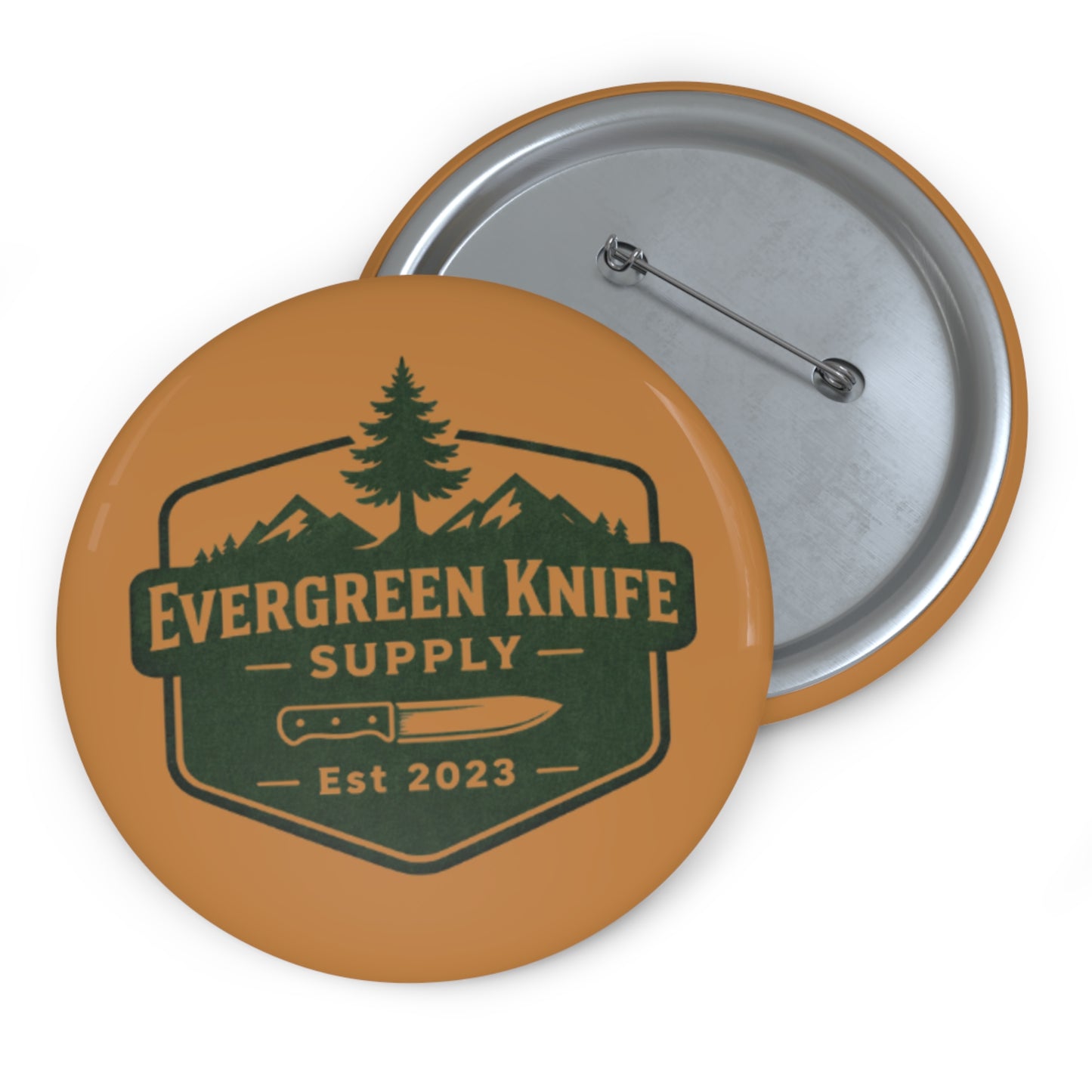 Custom Pin Buttons, Personalized Badge, Fun Accessories, Gift for Hikers, Branding Flair, Unique Keepsake