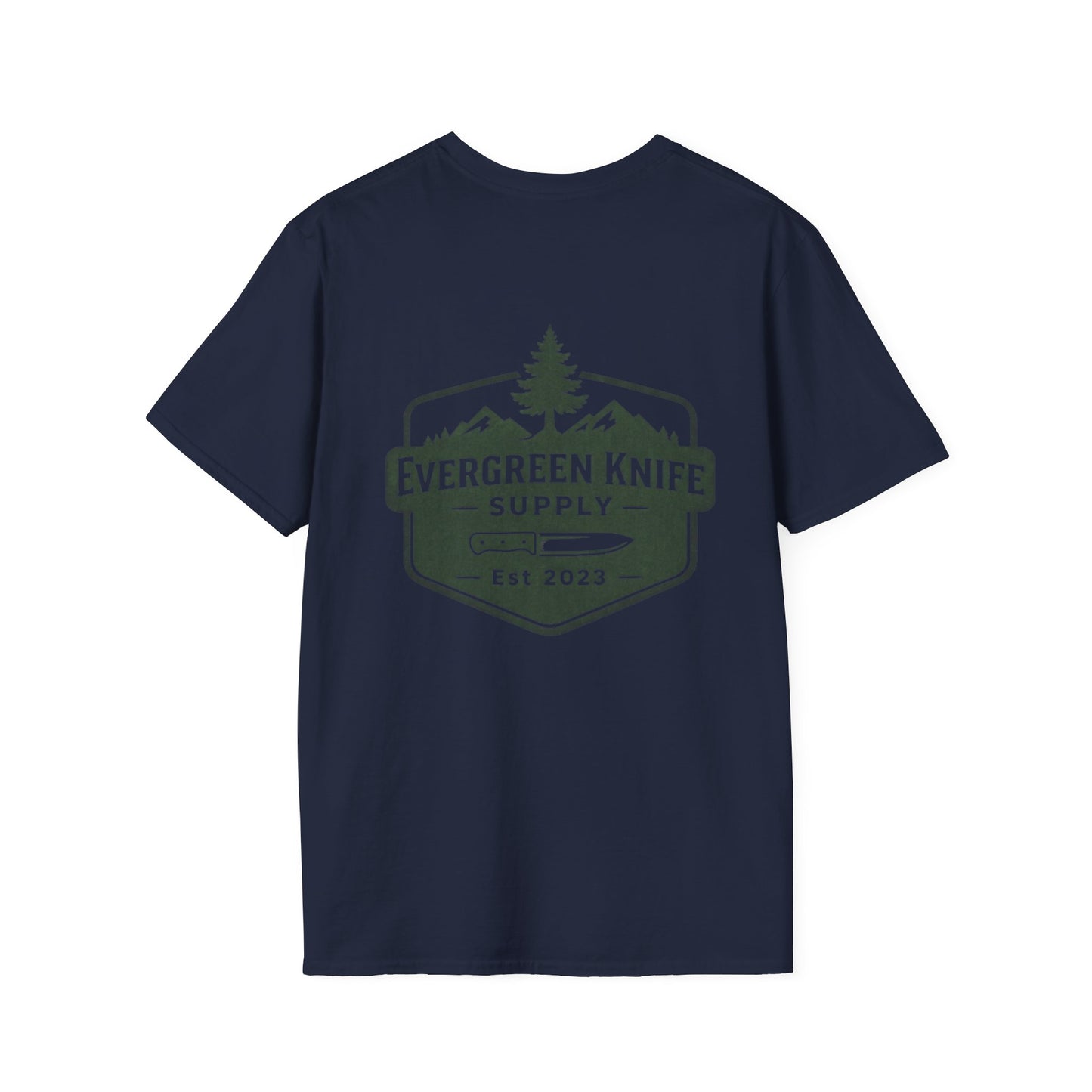 Evergreen Knife Supply Logo T-Shirt — Outdoor Camping Gear Tee