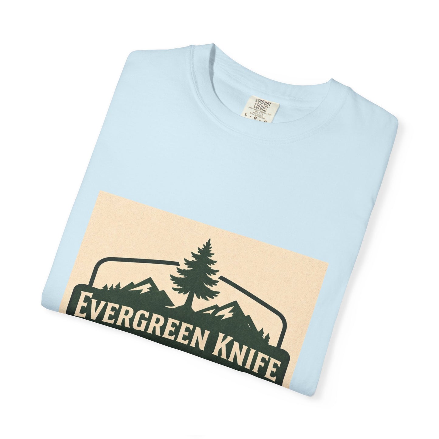 Evergreen Knife Supply T-Shirt — Outdoor Camping Logo Tee