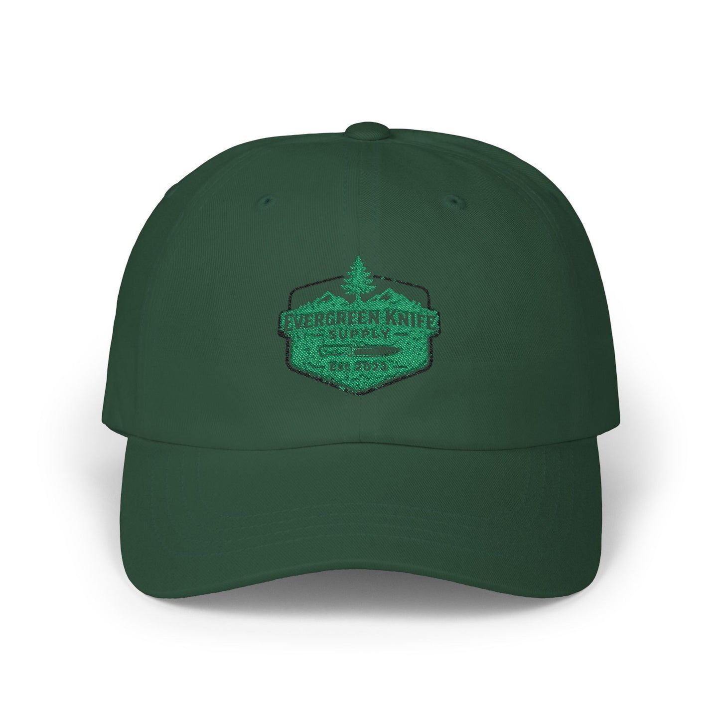 Dad Cap — Evergreen Knife Supply Embroidered Logo Hat