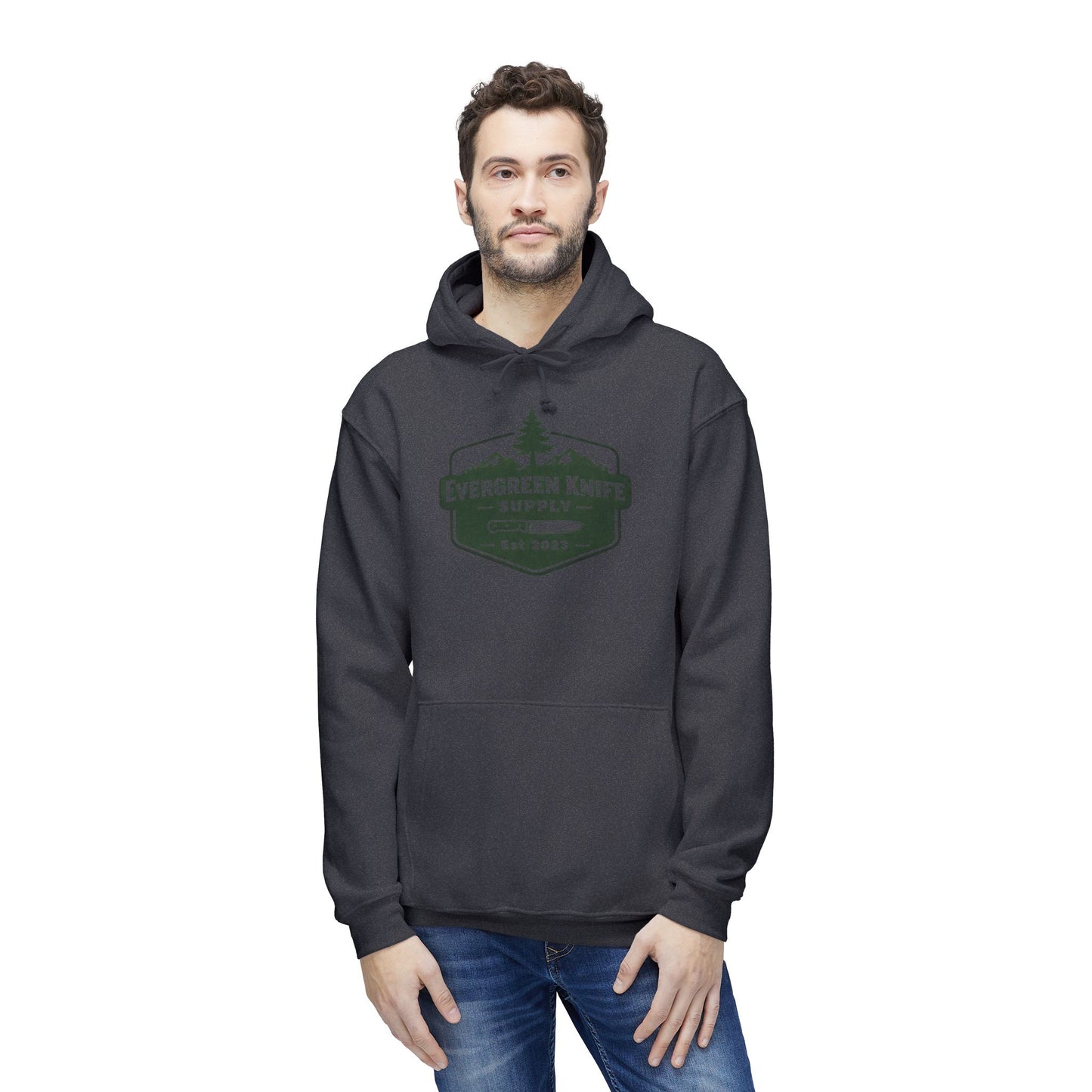 Lumberjack Themed Unisex Hooded Sweatshirt, Cozy Gift for Outdoor Enthusiasts, Tree Lover's Apparel, Perfect for Fall Camping