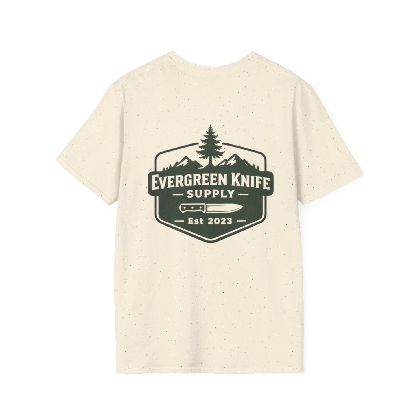 Evergreen Knife Supply Logo T-Shirt — Outdoor Camping Gear Tee