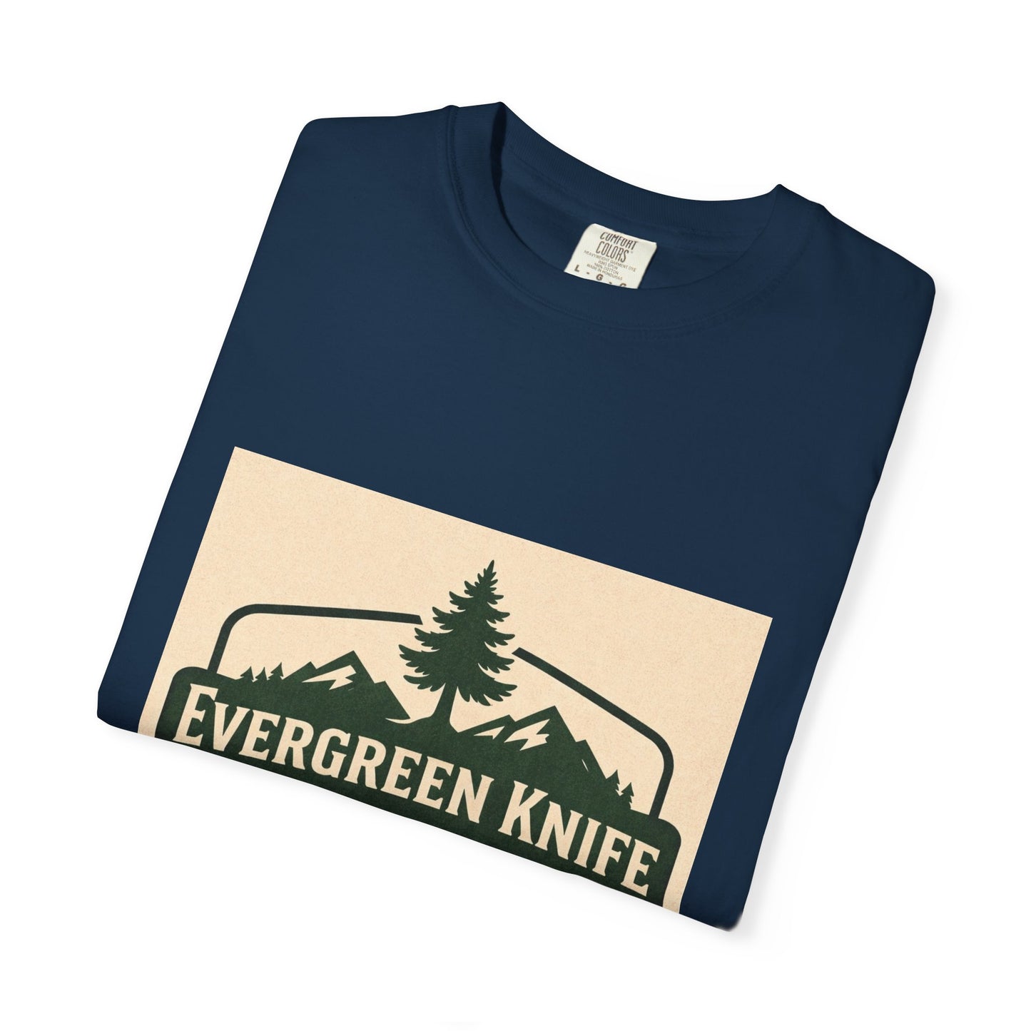 Evergreen Knife Supply T-Shirt — Outdoor Camping Logo Tee