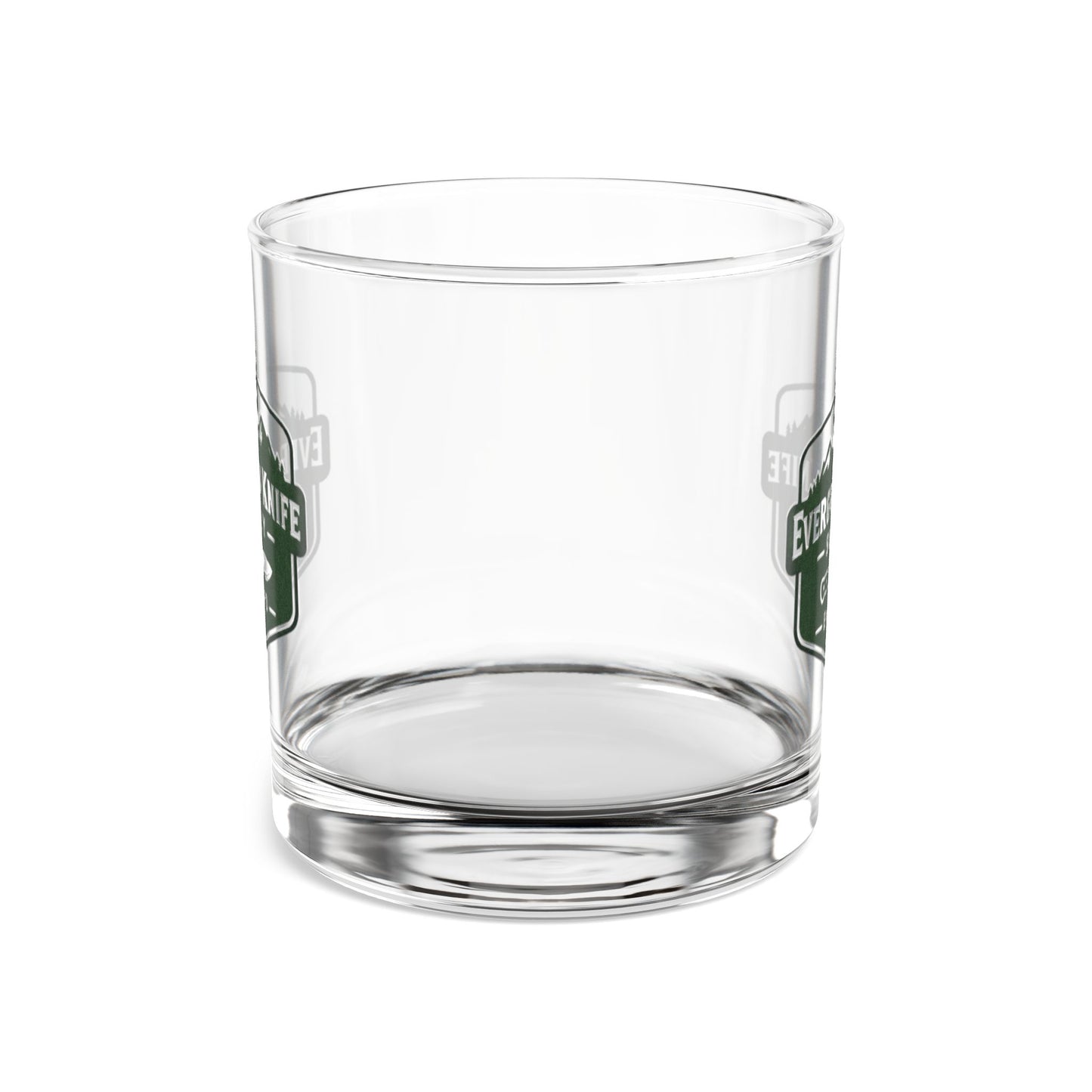 Rocks Glass — Evergreen Knife Supply 10oz Whiskey Glass
