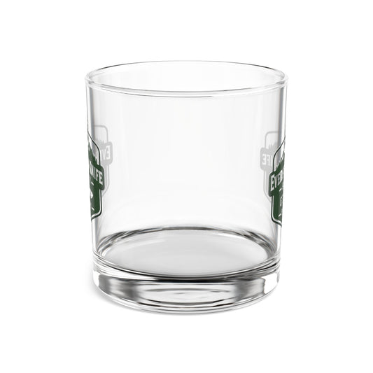Rocks Glass — Evergreen Knife Supply 10oz Whiskey Glass