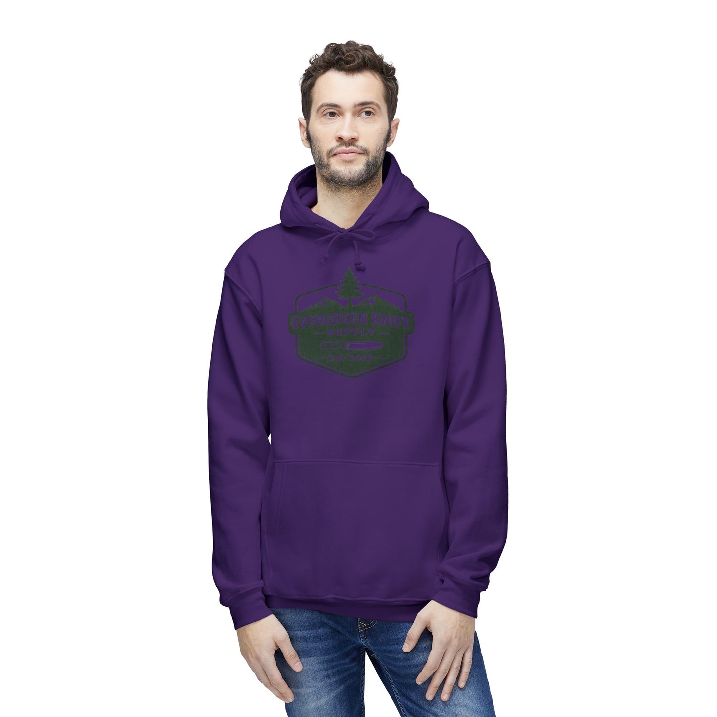Lumberjack Themed Unisex Hooded Sweatshirt, Cozy Gift for Outdoor Enthusiasts, Tree Lover's Apparel, Perfect for Fall Camping