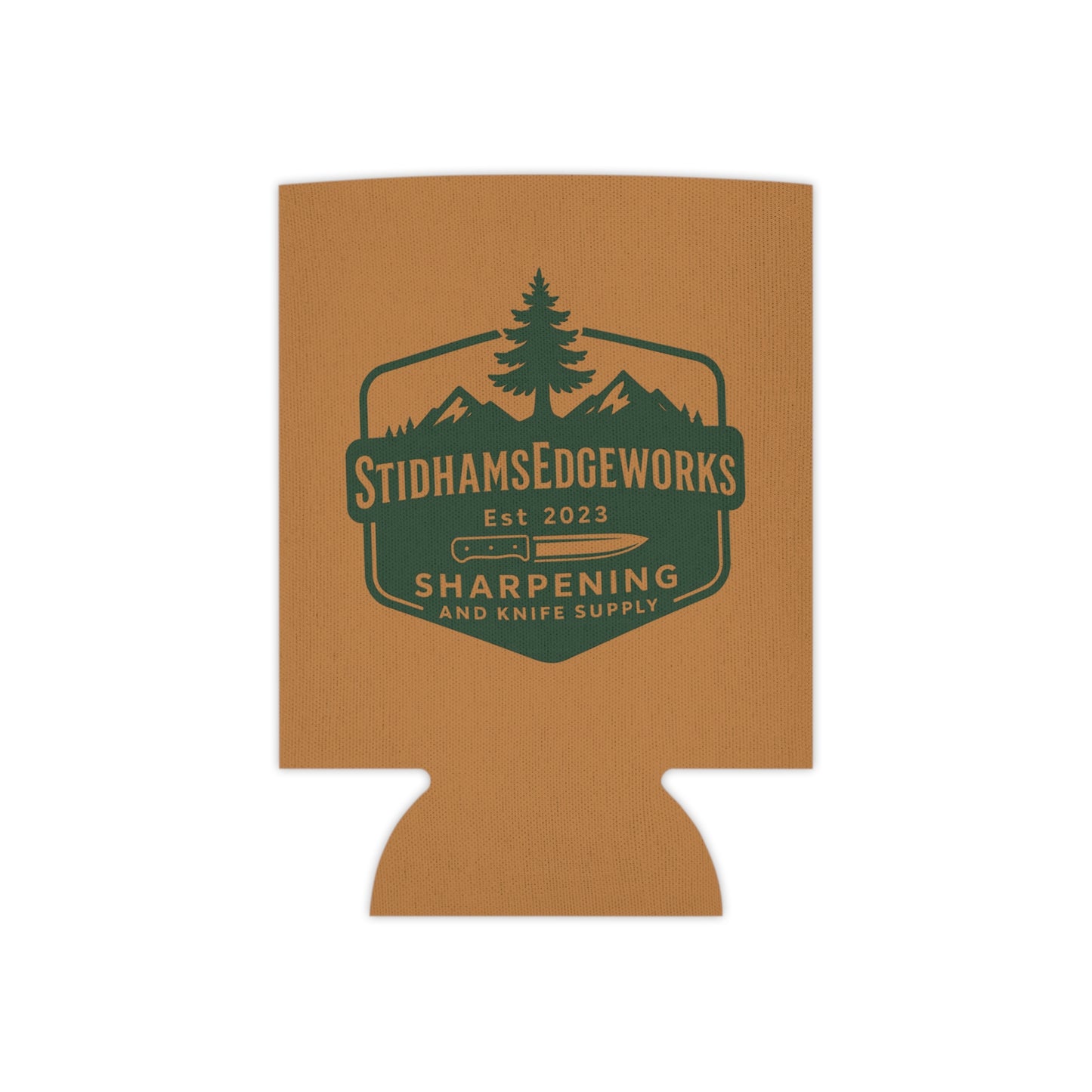 Outdoor Adventure Can Cooler, Personalized Gift for Dad, Camping Accessory, Birthday Present, BBQ Essential, Brewery Keepsake