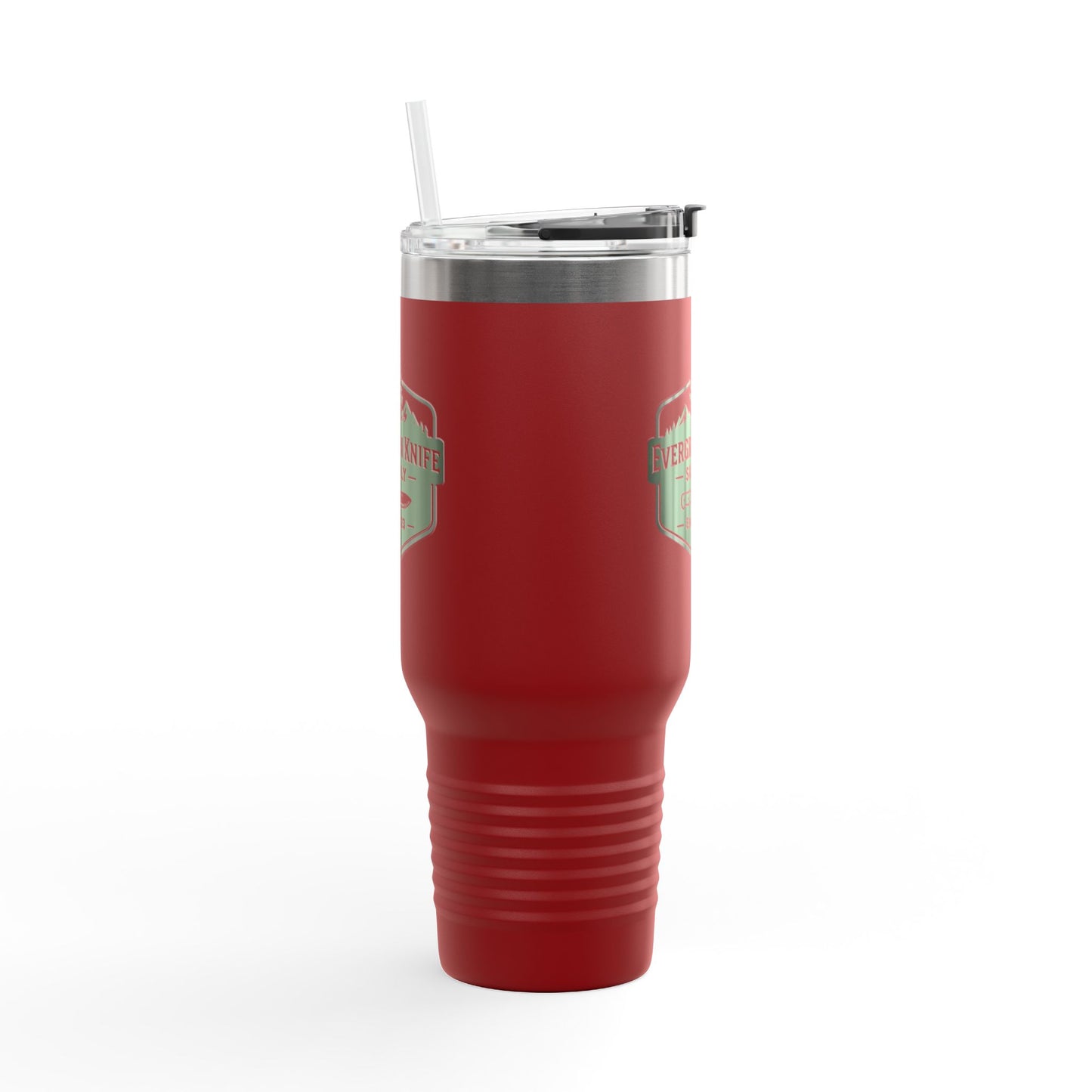 Evergreen Knife Supply 40oz Insulated Travel Mug - Outdoor Camping Tumbler