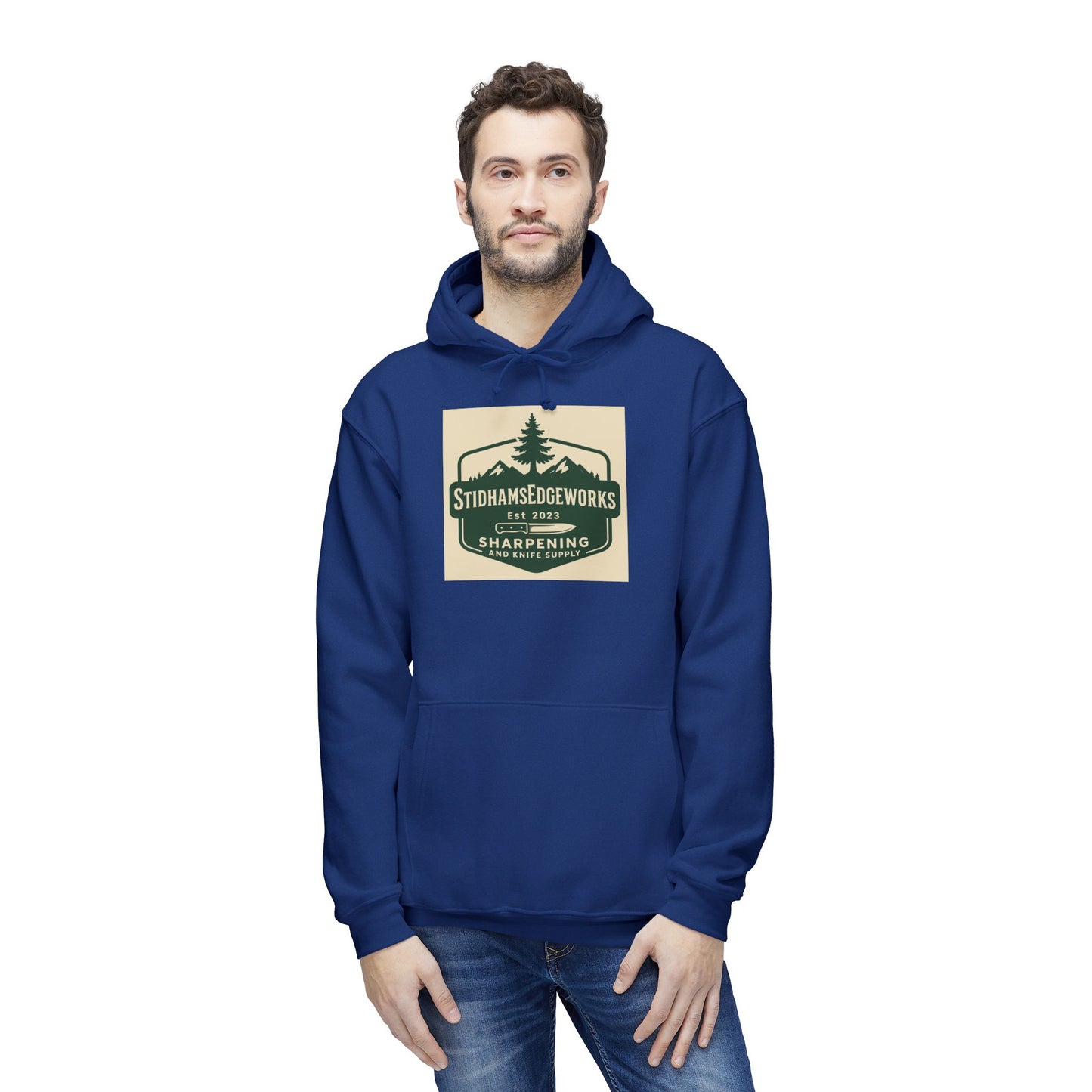 Lumberjack Themed Unisex Hooded Sweatshirt, Cozy Gift for Outdoor Enthusiasts, Tree Lover's Apparel, Perfect for Fall Camping